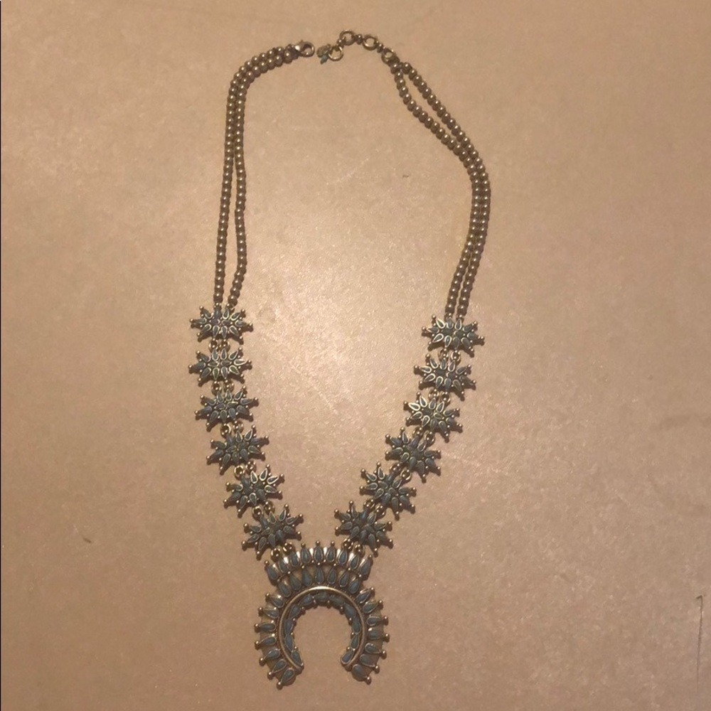 Lucky Brand Squash Blossom Necklace